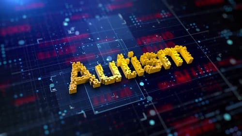 Pixelated Word Autism
