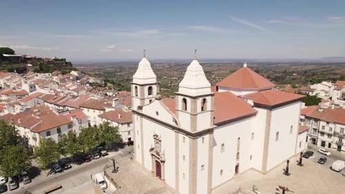 Church Igreja Matriz de Santa Maria da Devesa, Castelo do Vide, Portugal