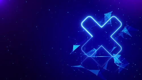 Hintergrundschleife mit Kreuzzeichen-Technologie