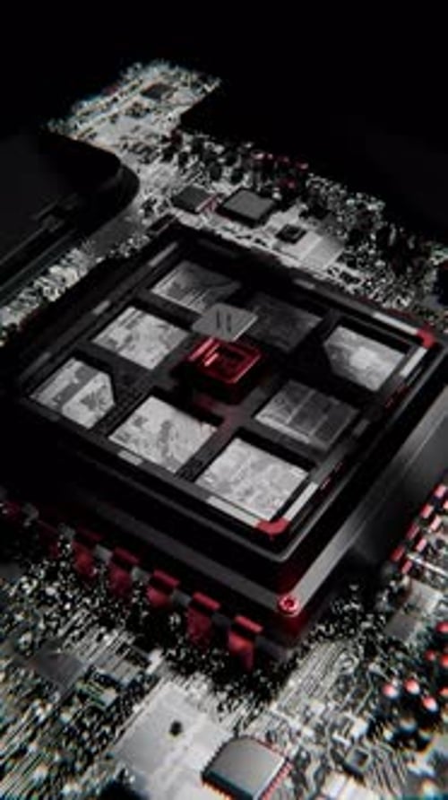 Advanced Microchip Connecting with a Motherboard
