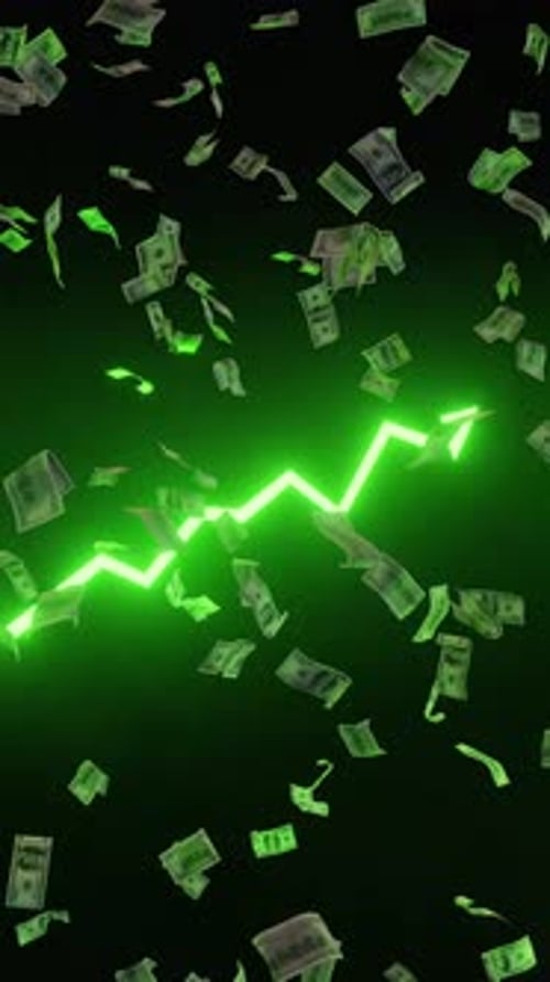 Stonk Chart money scattered Portrait