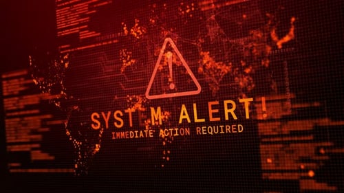 Advertencia de alerta del sistema: se encontraron virus: se encontraron vulnerabilidades