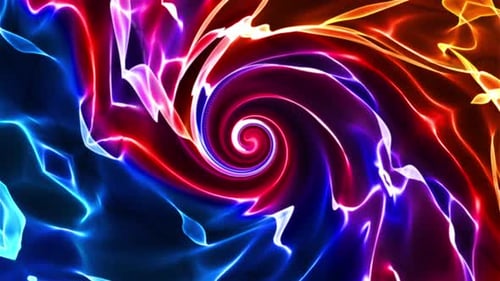Energy Light Swirl Background