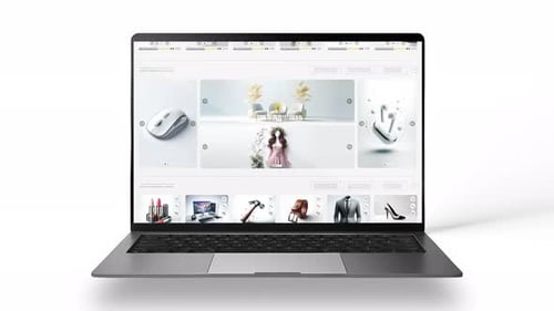 Animated E-commerce Website User Interface Online Shopping Experience