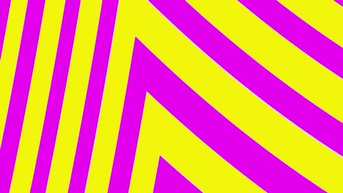Pink And Yellow Arrow Animation Background Vj Loop