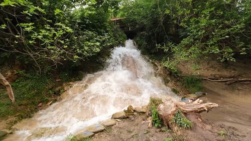 Wasserfall und Natur