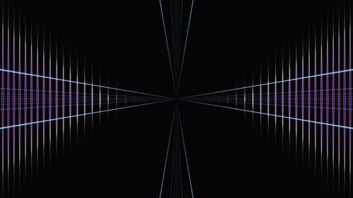 Abstract Flash Moving Neon Lines and Curves Vj Loop Animation