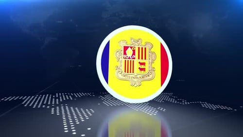 Modern Global Flag Reveal Transition