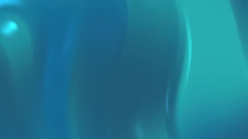 Blue Teal Gradient Flowing Waves Soft Lighting Fluid Motion Vertical Abstract Background Design