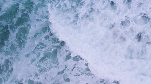 Soothing Ocean Waves This Stock Footage Showcases the Beauty and Tranquility of the Ocean with