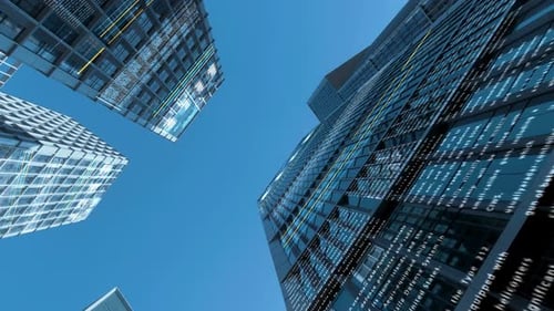 Concepto de ciudad inteligente y red de comunicaciones