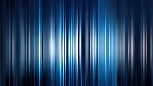 Abstract vertical lines of light and dark blue