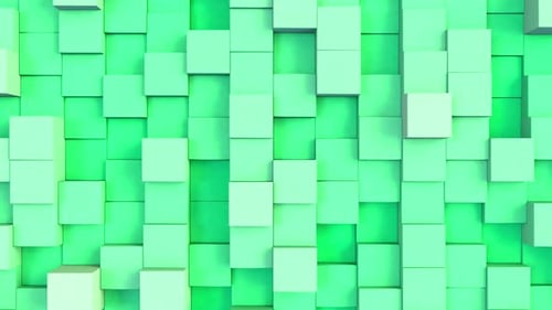 Würfel-Hintergrund Mint