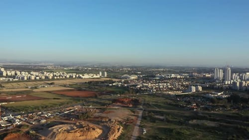 Aerial video of the city of Netanya Aerial video of the city of Netanya Israel