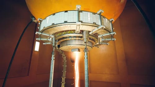 Futuristic Core Reactor with Pulsating Energy Beam