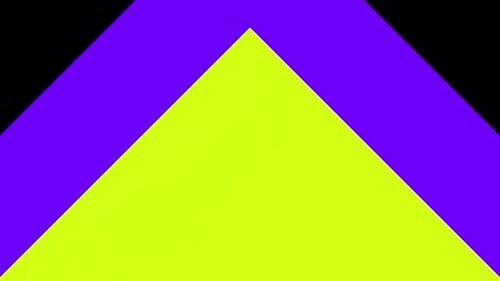 Expanding Geometric Triangle Shape Transition