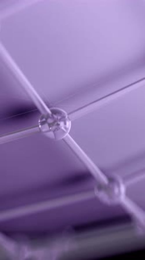 Deep Purple Vertical Sphere Background