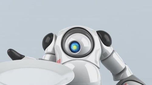 Großer Roboter - 3D-Animation