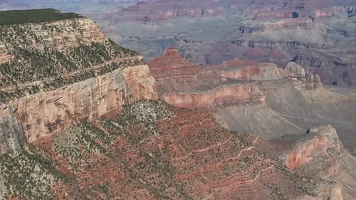 Cinematic Aerial Helicopter Footage of Grand Canyon National Park in Arizona