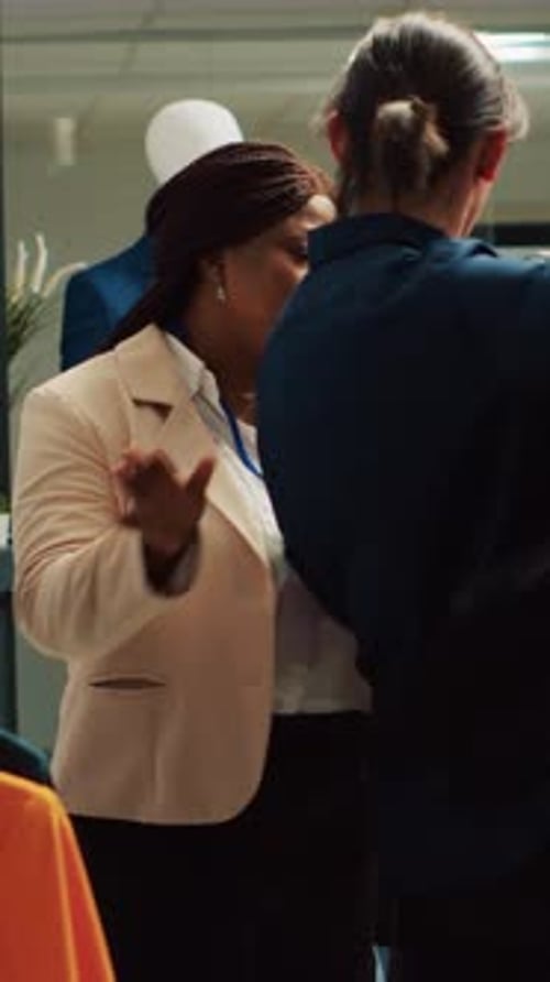 Adults Shopping Clothes During Black Friday Sale Event