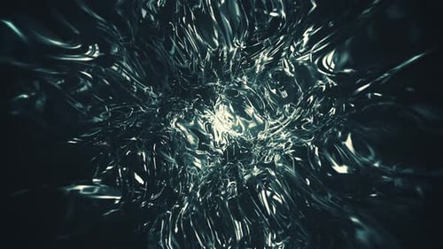 Abstract Fluid Glowing Energy Background Animation Loop