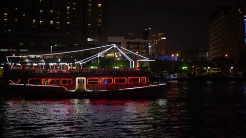 Marina Dhow Cruise, one of the most popular dinner cruise in Dubai.
