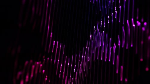 Efeito dinâmico de brilho de fibra óptica