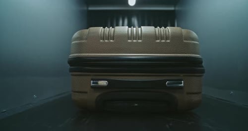 Green Light Indicator of Successful Baggage Screening Procedure