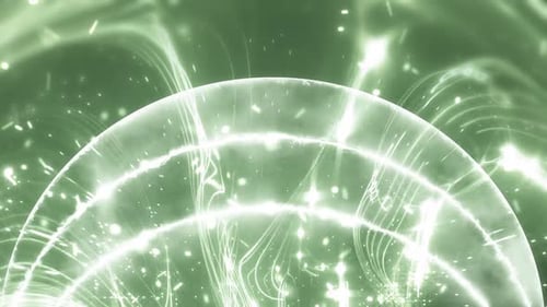 Silver Green Celebration Background