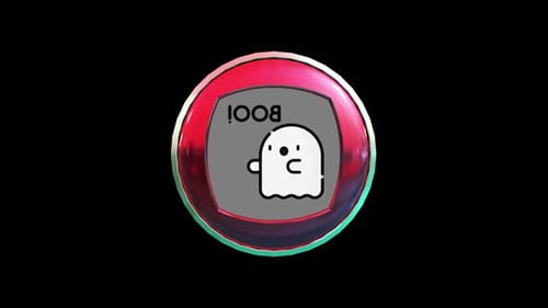 Animationsschleife mit Geistersymbol Alpha V4