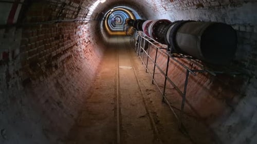 Underground mine tunnel