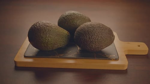 Ripe Avocados Superfood With Healthy Nutrition Ingredient For A Vegan Diet