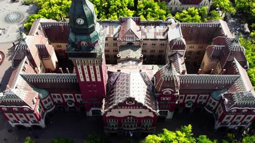 Art Nouveau City Hall Subotica Vojvodina Serbia