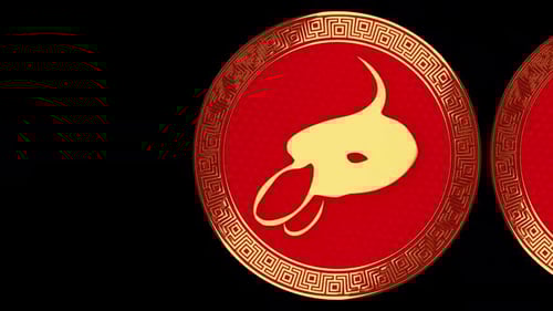 Chinese New Year Rabbit Zodiac Transition