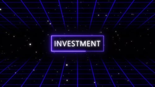 Textanimation für Investitionen