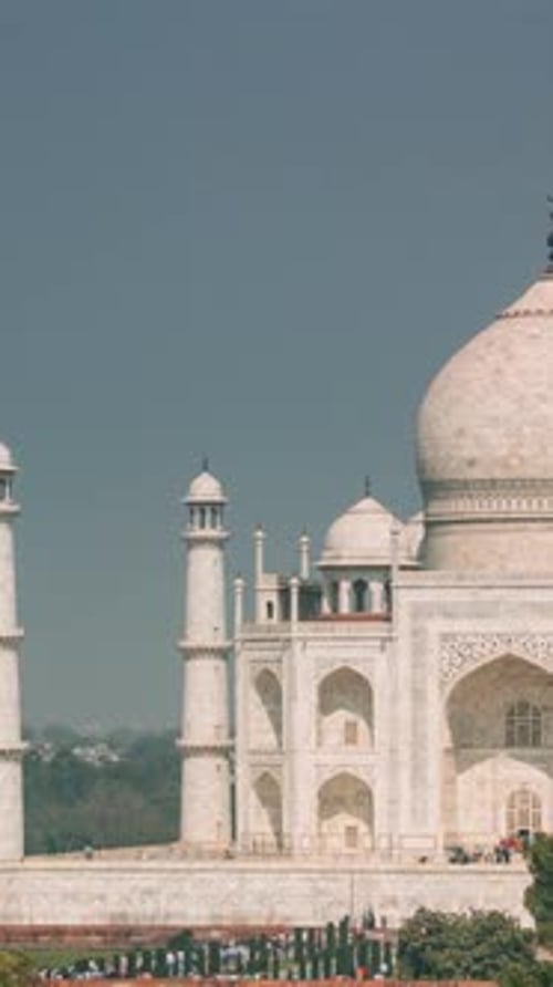 Le Taj Mahal à Agra, dans l'Uttar