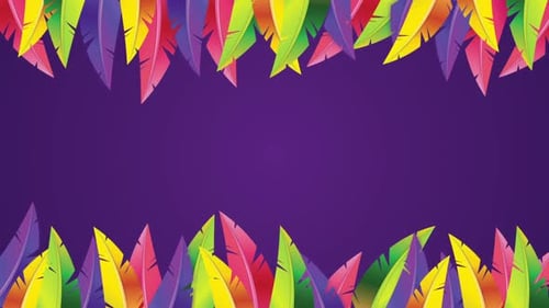 Carnival Purple Background