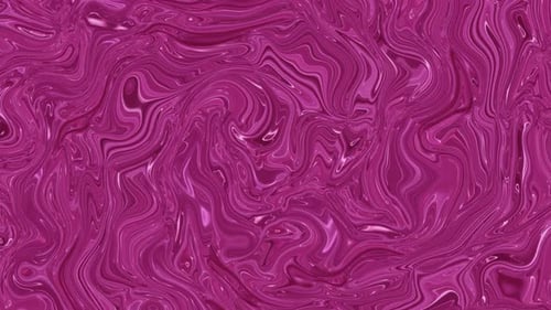 Hypnotic Pink Fluid Marble Abstract Background Animation