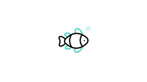 Clown Fish Animated Icon