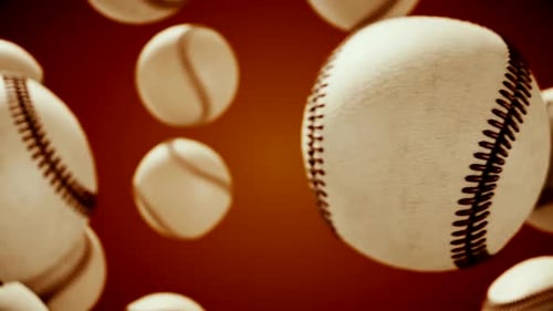 Seamless Looping Animation of Spinning Baseballs