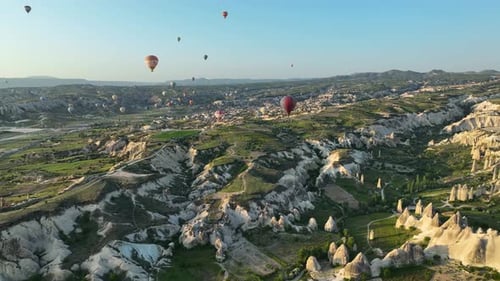 The Cappadocia Region of Turkey is the Most Popular Location in the World for Hot Air Ballooning