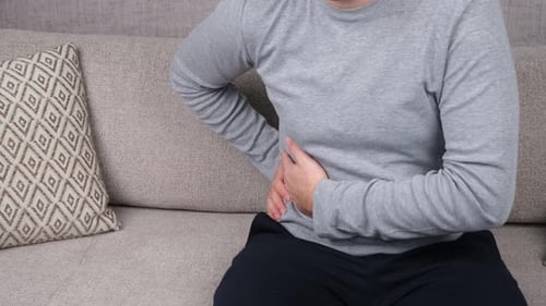 Man Appendicitis Pain
