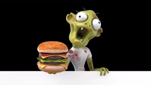 Fun zombie - 3D Animation
