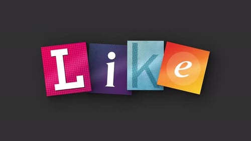 Retro Cut Out Paper Text Reveal