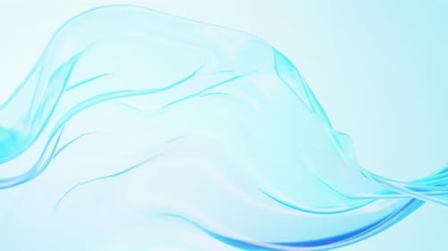 Fließender transparenter Stoffhintergrund