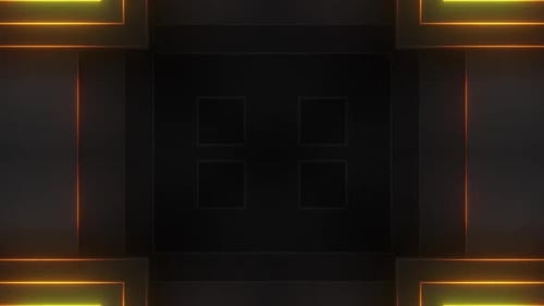 Symmetrical abstract dark design