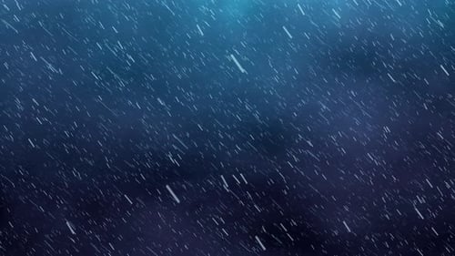 Abstract fog, storm with rain, thunder, overlay background. 4K