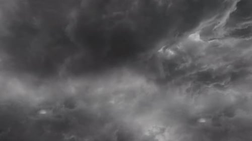 Moody Dark Clouds Time Lapse