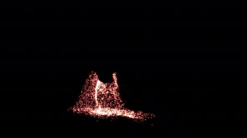 Wellenförmiger magischer Lichthintergrund