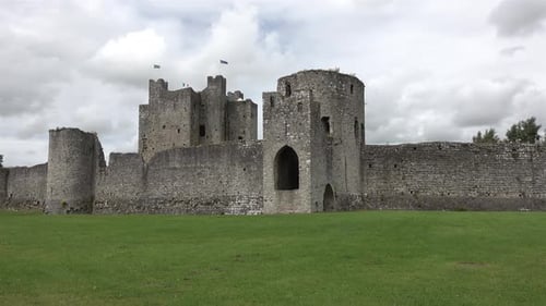Trim Castle ist die größte anglo-normannische Festung in Irland